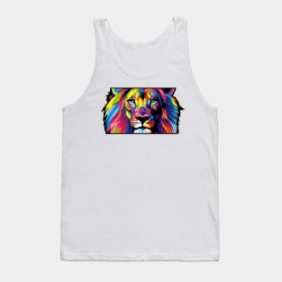 Lion head illustration Tank Top